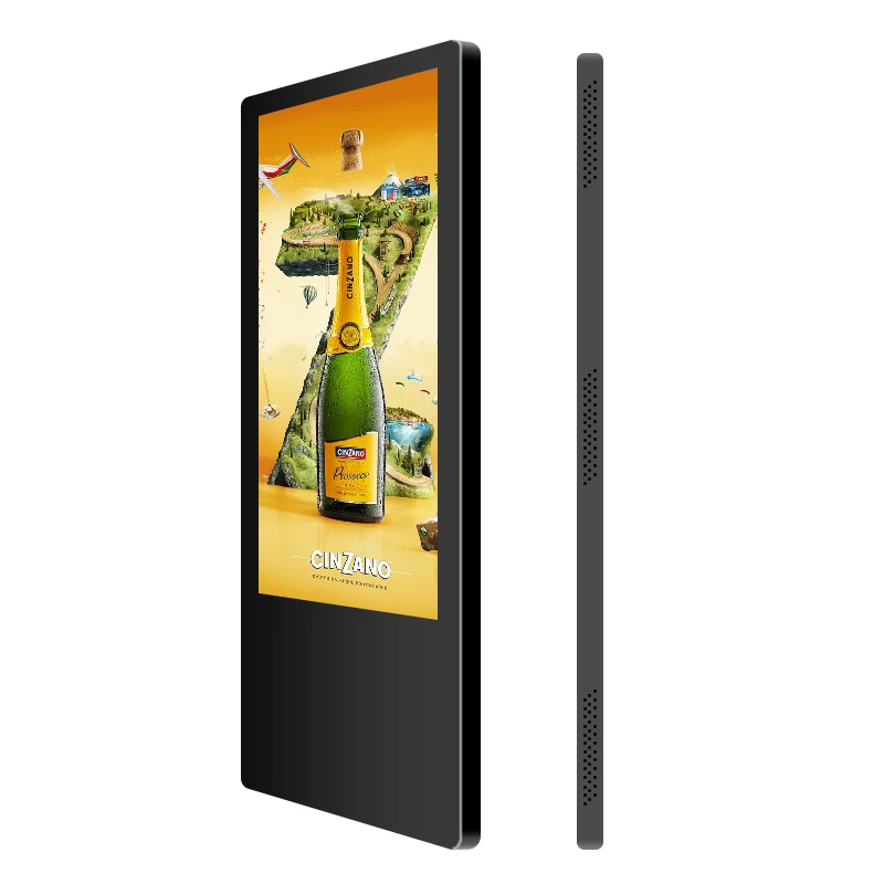 Extra super slim digital signage for elevator playing advertisement Size from 15.6-24 inches