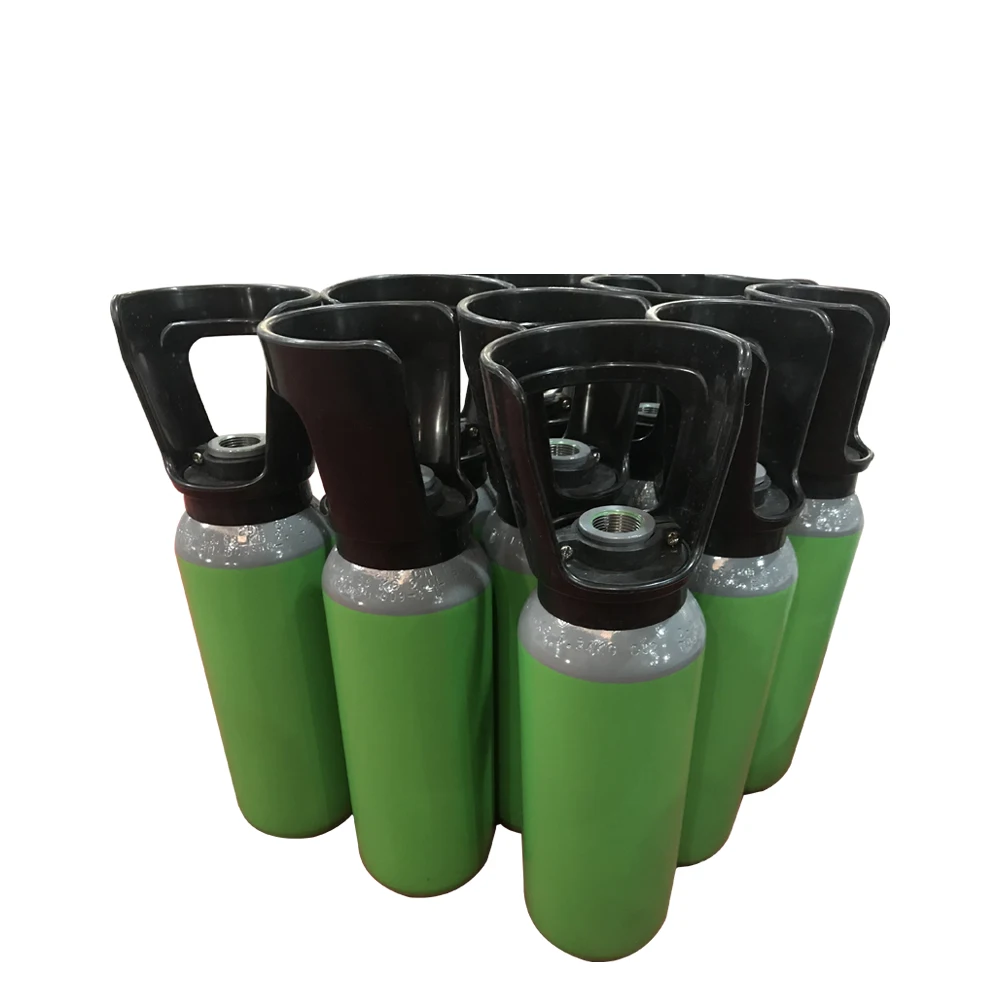 HG-IG GB/ISO Standard  Small High Pressure 2L 3.4L 3.6L 5L Seamless Steel Industry Oxygen Gas Cylinder Price