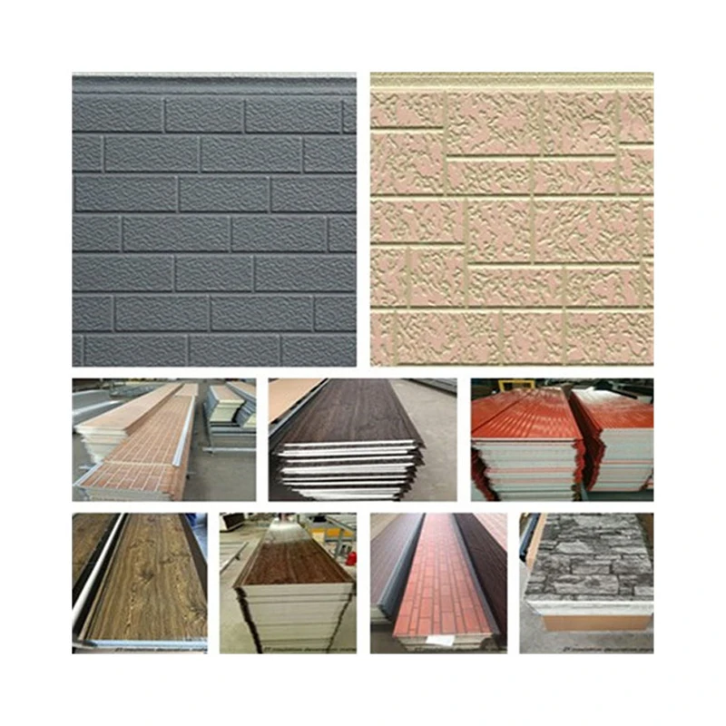 Precio panel sip sip panel equipment sip line  metal carved sandwich panel