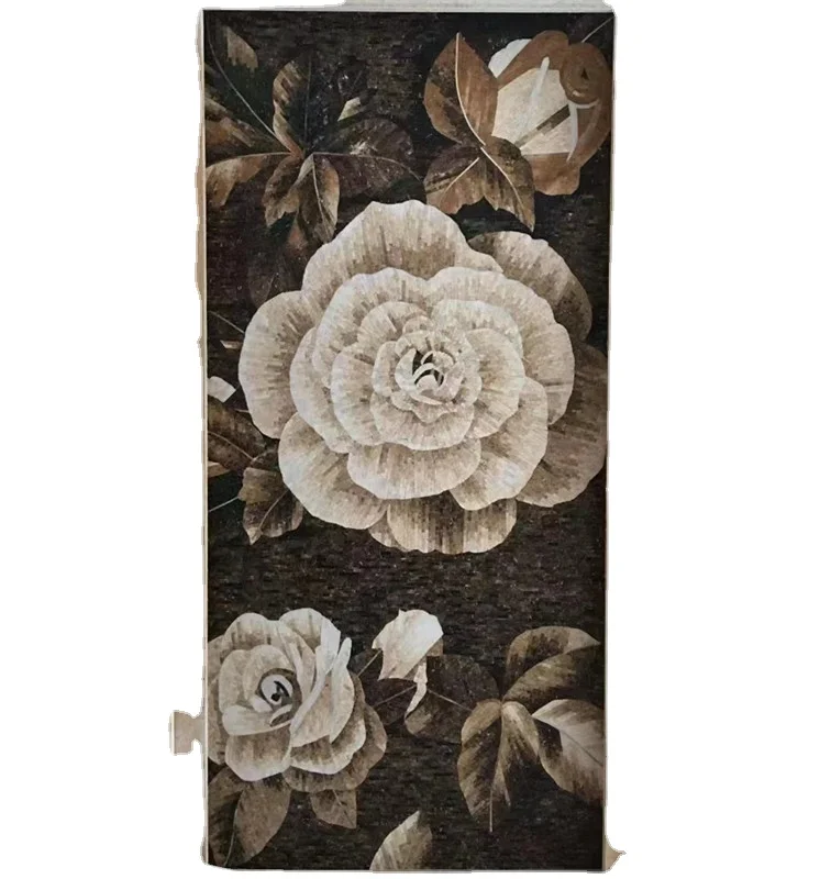 Marble Mosaic Tile Round Mosaic Medallion Floor Patterns Flower Pattern Marble Mosaic Floor Medallion