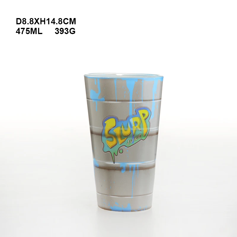 16oz sublimation beer pint glass