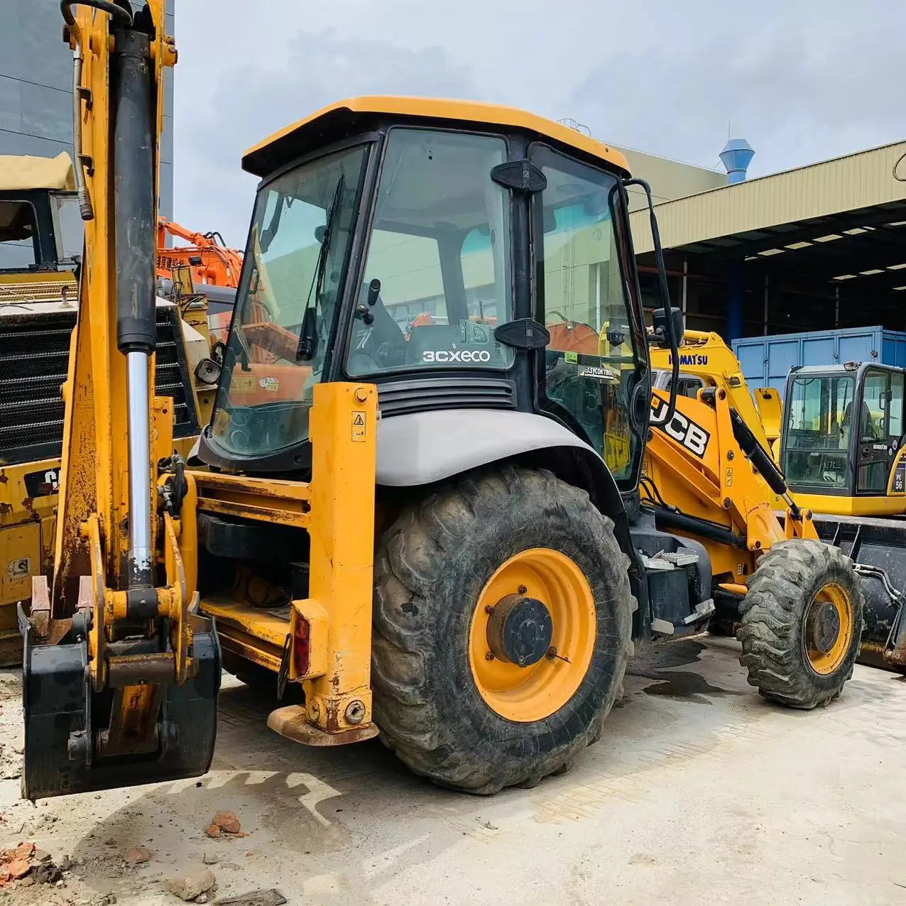 second hand JCB 4CX backhoe loader used 3cx 4cx JCB backhoe in good condition low price