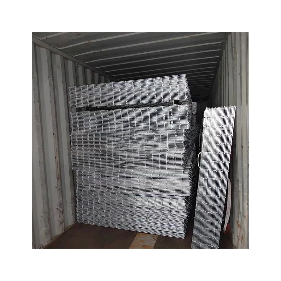Заводская оригинальная упаковка металлических панелей армирования бетонной арматуры сварной проволочной сетки забор