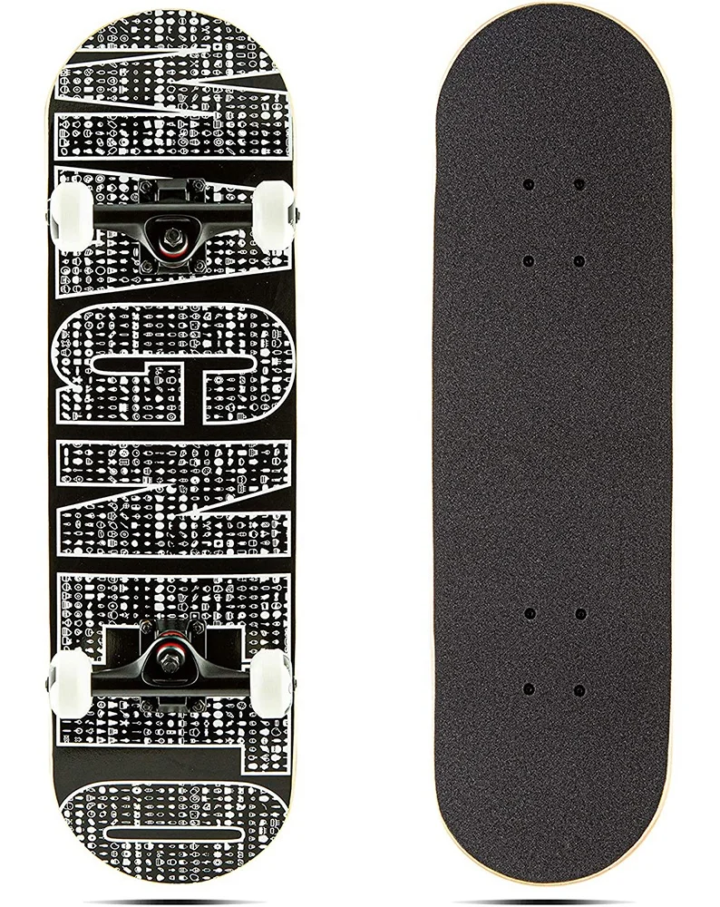 Wholesale custom printing maple wood complete skateboards