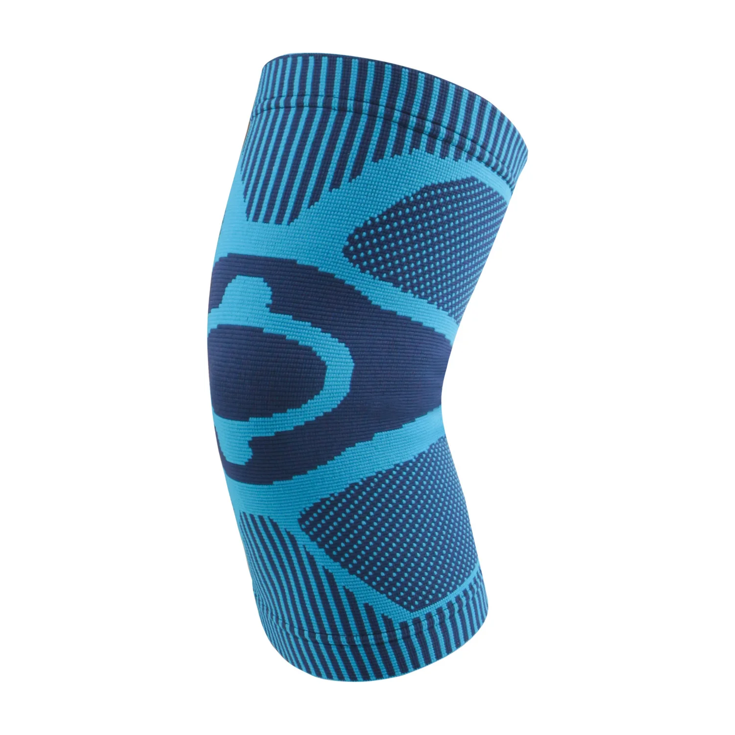 Cheap Nylon Cycling Knee Pad High Elastic Fitness Volleyball Knee Compression Sleeve Customized Logo Print Sport Knee Pad