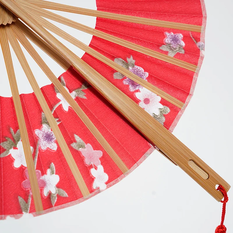 High Quality Low Price Beautiful Japanese Style Wood Foldable Hand Fan Chinese Folding Fan