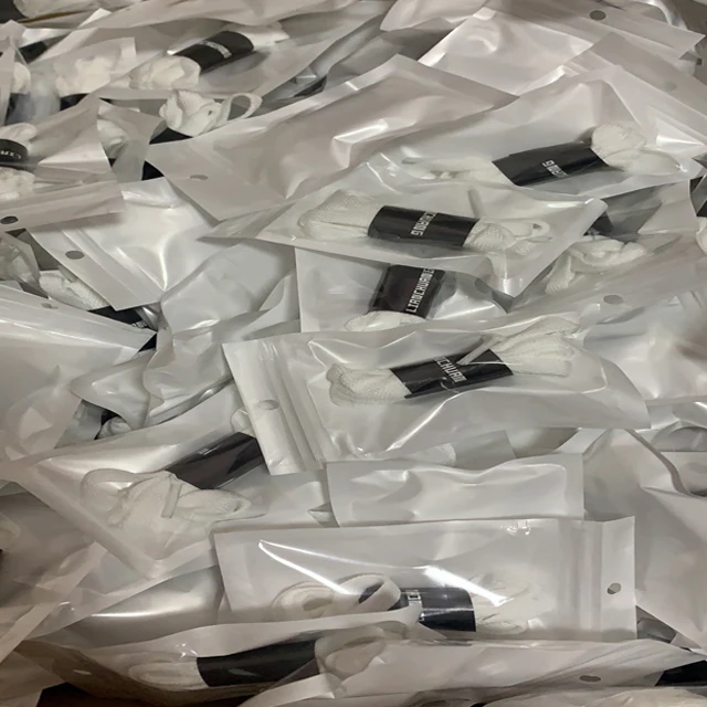 Logo Shoelaces Personalized Sneaker Shoe laces reflective print logo custom engraved logo aglet assembling pack