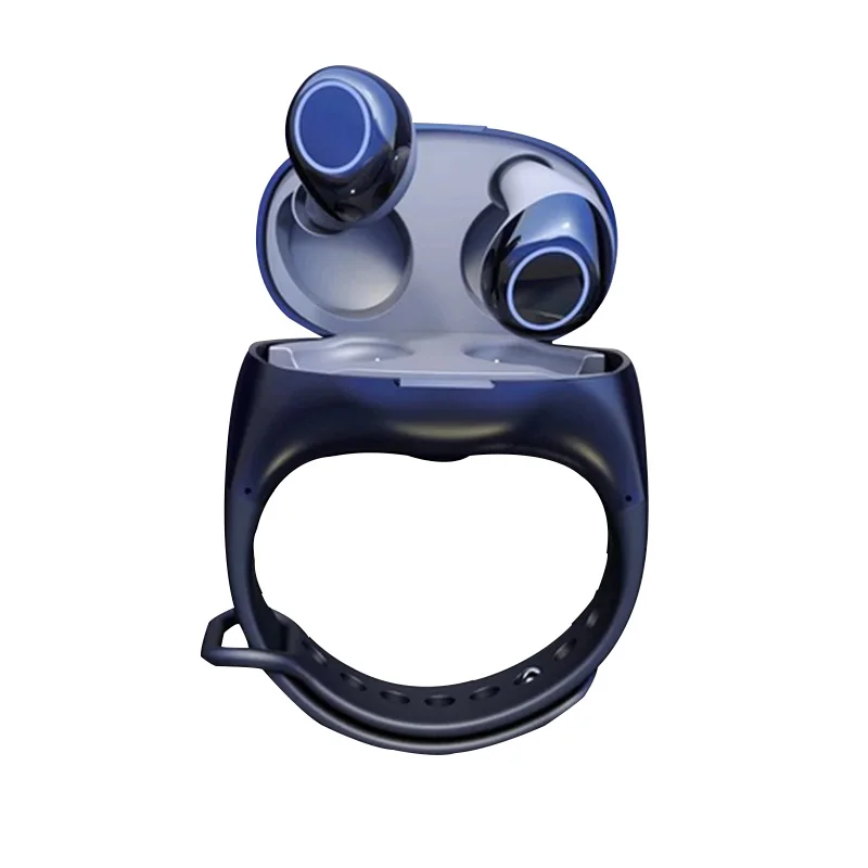 Original Earphone and Smart Watch 2 in 1 Newest Bracelet Headset mobile phone bt Headphone Earbuds Wireless Earphone