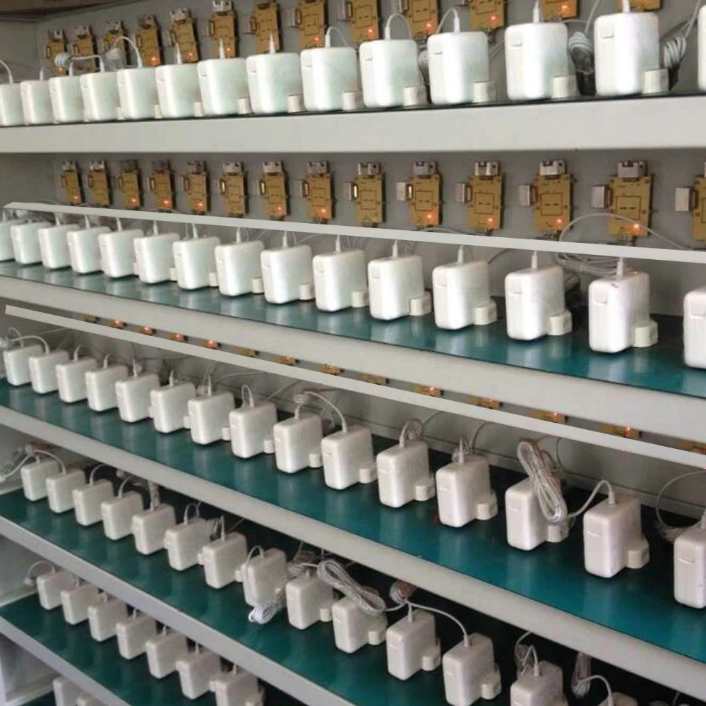 
UK US EU AU Interchangeable Plugs AC 100-240v cargador USB C 30w 61w 87w power laptop adapter for macbook 