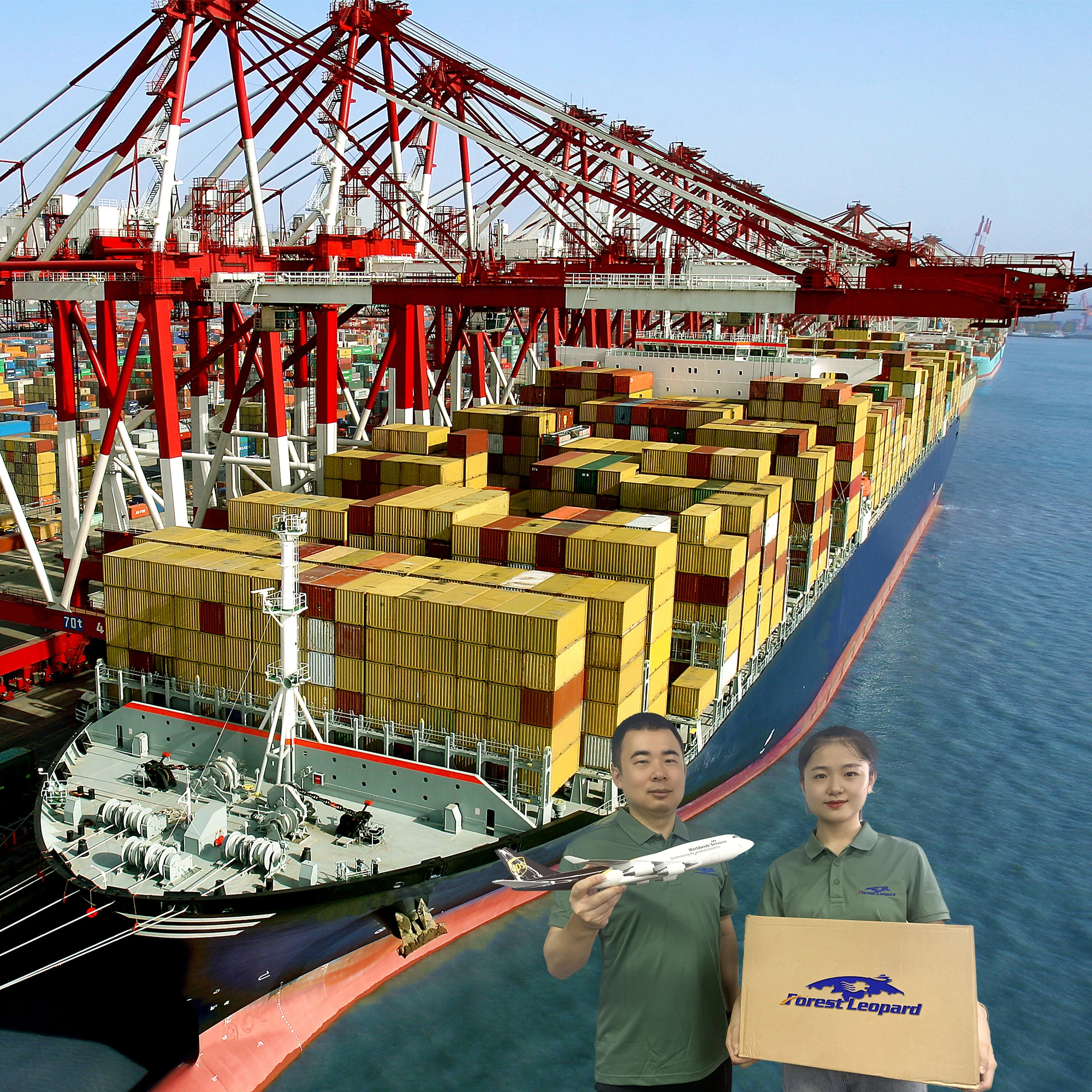 Cheapest Rates Logistics Agent FBA Sea Freight Forwarder From China to USA air Shipping