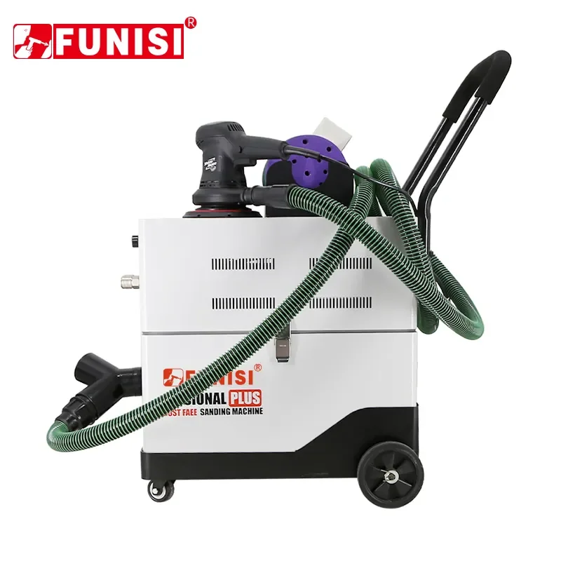 Metal sheet dust free dry sanding machine dust extractor for car repairing