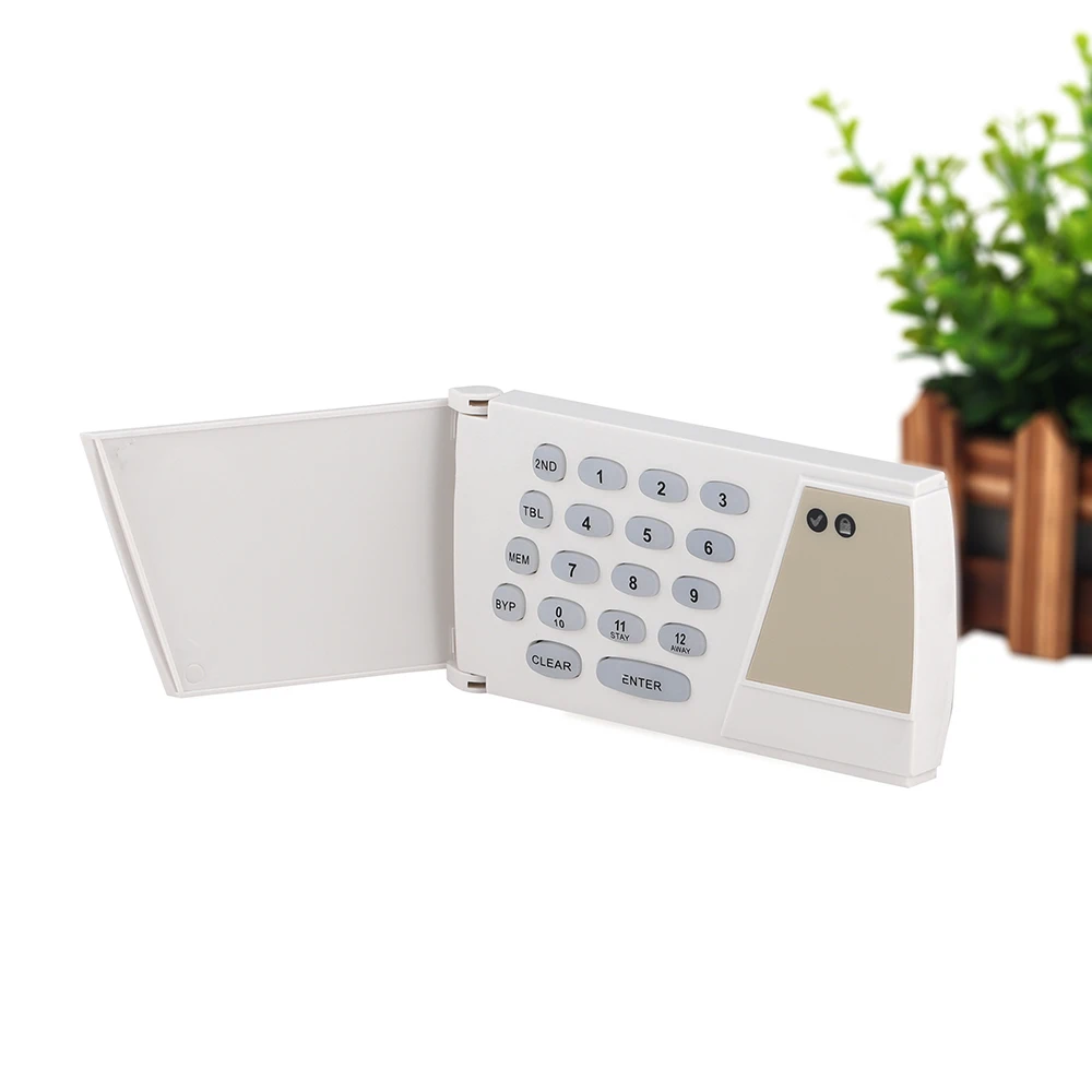 Cheap Security And Safety Systems Wired DC 12V Paradox Home Alarm Security Keyboard