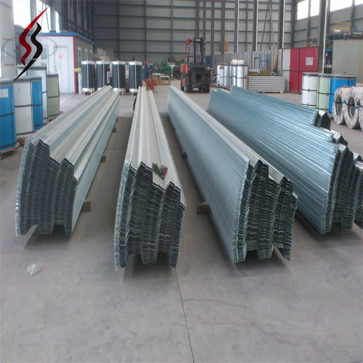 Popular wholesale corrugated metal 18 gauge 20 roofing sheet long roof low price