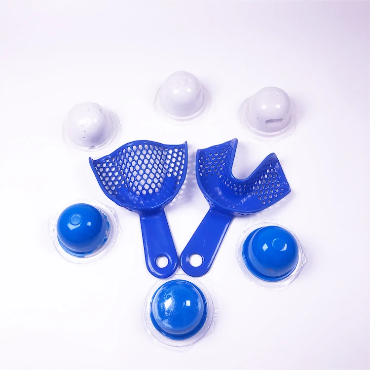 Dental Use Blue Base & White Catalyst Dental Impression Material Kit