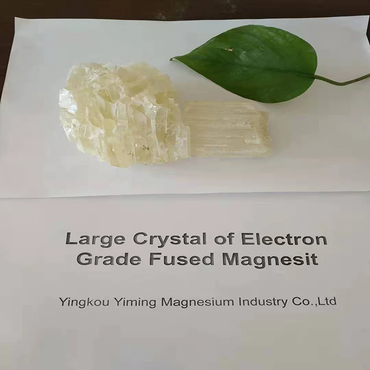 
High Purity Fused Magnesia crystal 
