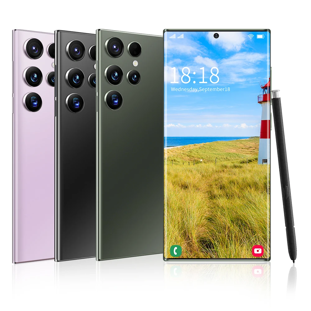 Factory Price S23 Ultra 5G Smartphone Android 13 0 1TB Storage 6 8 Inch HD OLED Display