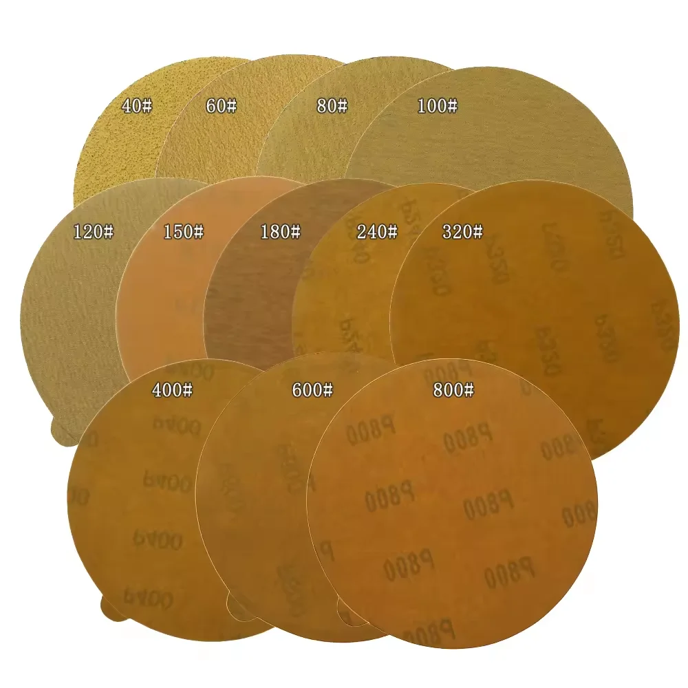 Aluminum Oxide Silicon Carbide Ceramic PSA Sanding Disc Ad hensive Sanding Disc Polishing of Metals and Woods for Abrasives