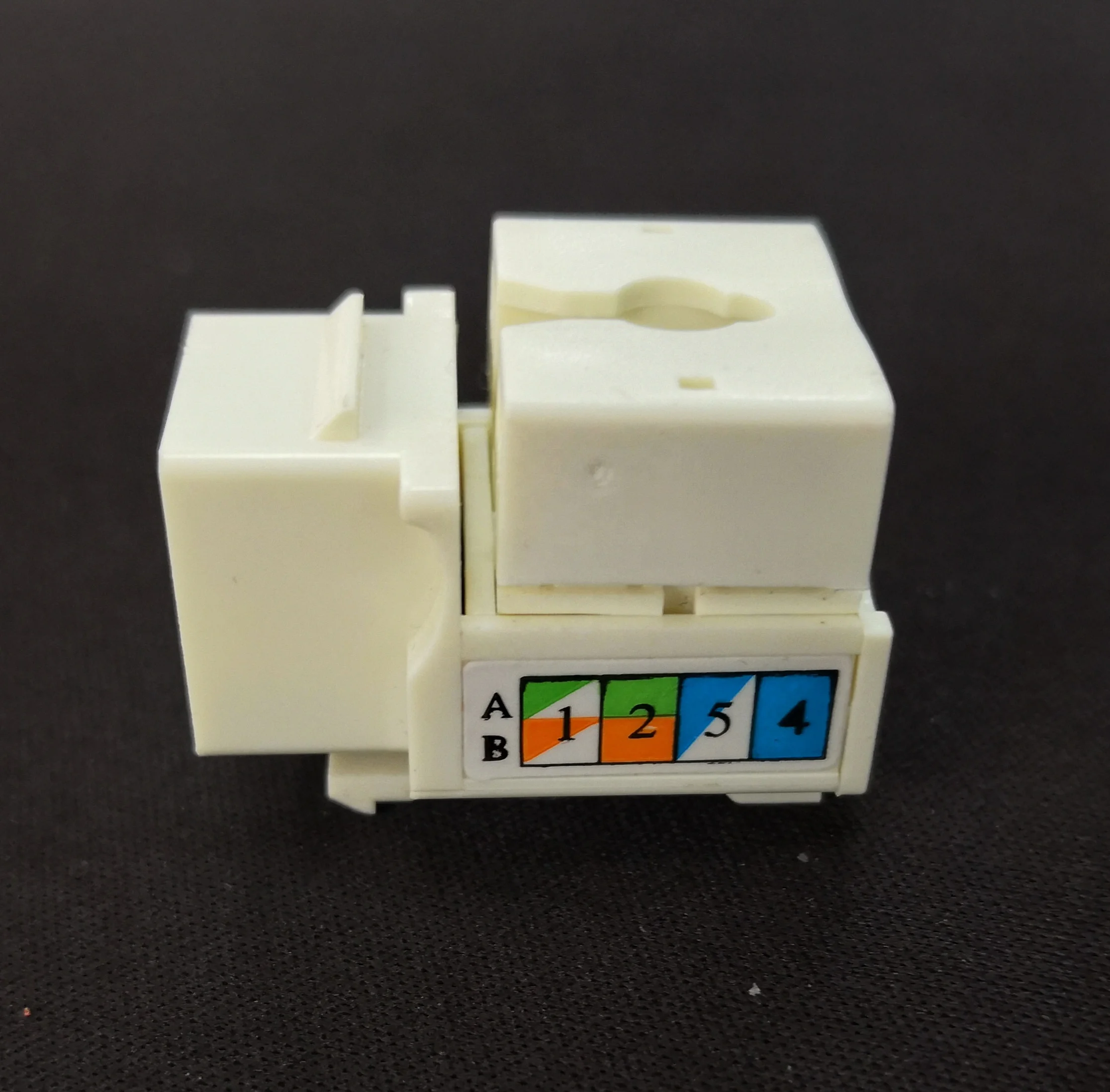 BK-1001-C6 CAT6 UTP 90 градусов Keystone Jack rj45 модульный