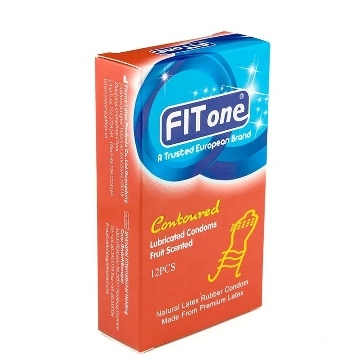 Латексные пользовательские презервативы Fitone в горошек контурные для мужчин оптовая