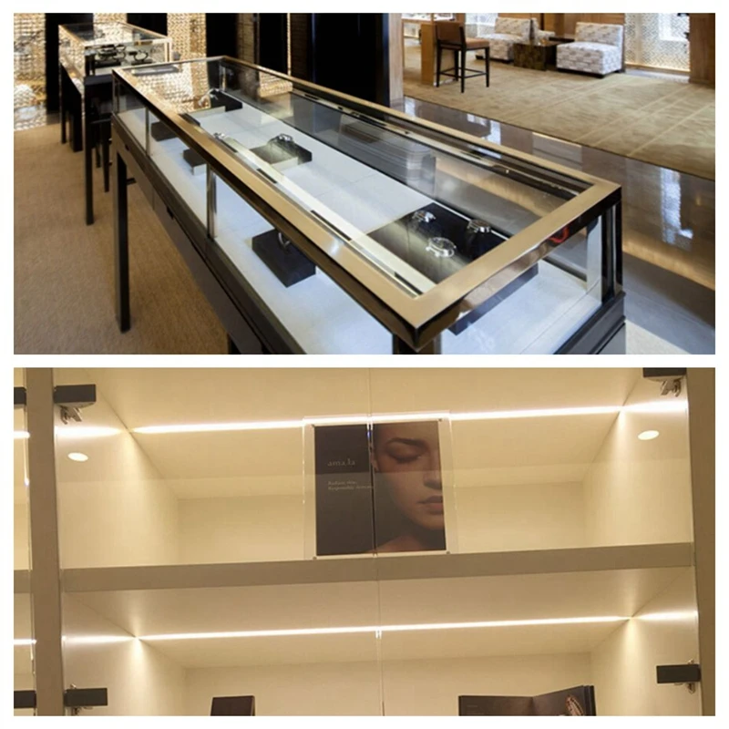 
Factory Wholesale 100cm DC 12V SMD 5730 5630 Double Row LED Hard Strip Bar Light 144 LEDS 