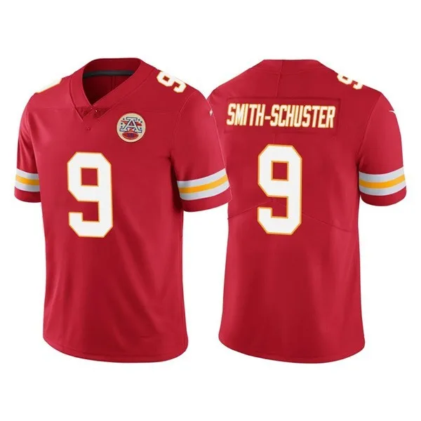 Новинка 2022 оптовая продажа Джерси с вышивкой Juju Smith-Шитье из города Канзас #9 футболки для американского футбола