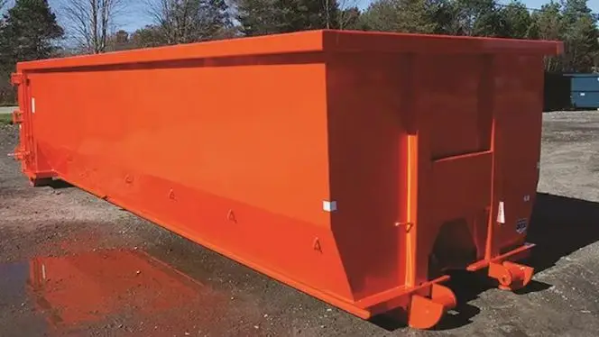 Customized Carbon Steel Hook Lift Container Outdoor Large Hook Lift Bin For Waste Disposal