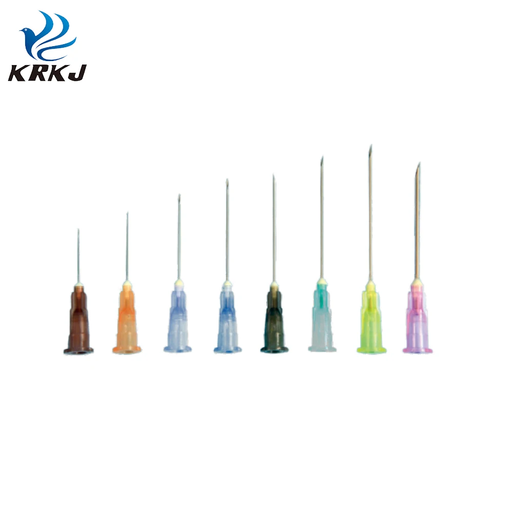 KD408 bulk wholesale disposable vet sheep syringe injection needle 21g for animals