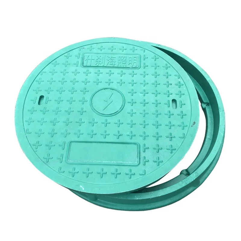 High Quality Professional Supply Resin Sand Casting composite Anti settlement manhole cover
