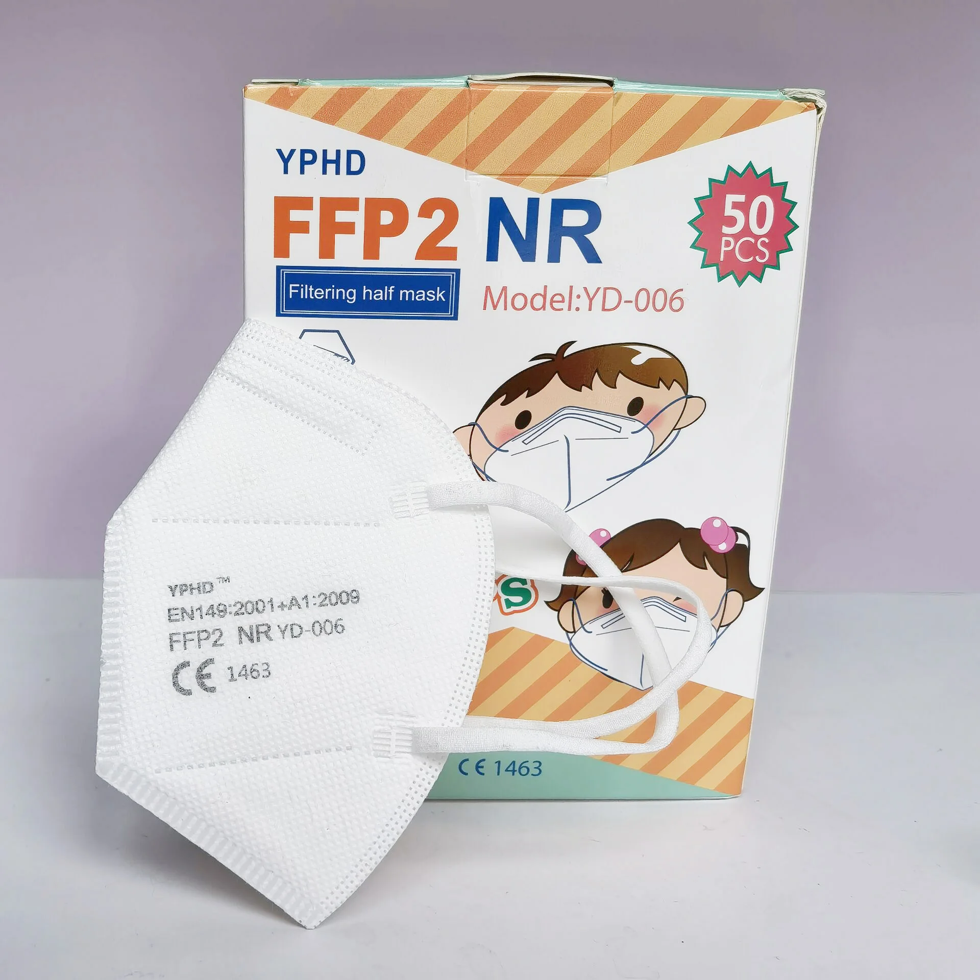 
Individual Package Cubrebocas Kids Face Mask FFP2 Masques for Children 