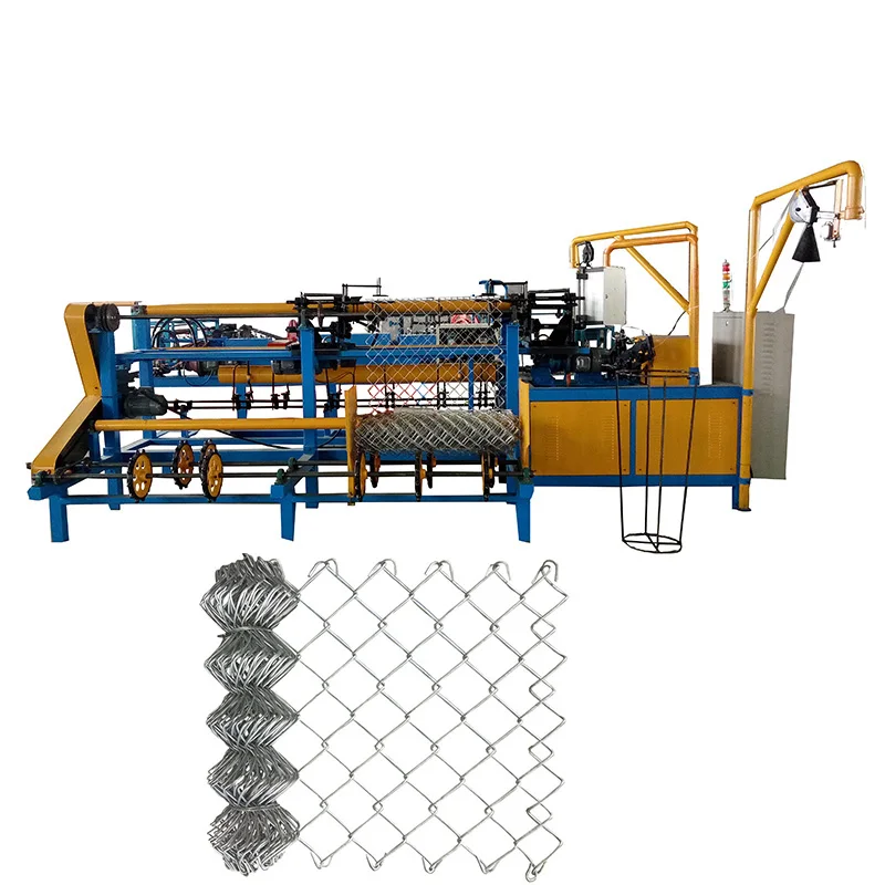 GHJ-300 Type full automatic chain link fence machine production line