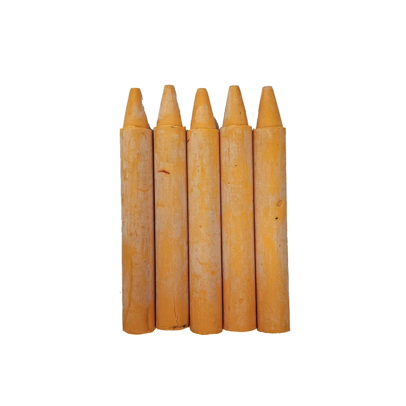 Factory price 6 12 colors jumbo silky pastel crayon set children 100% Pure Beeswax crayon Non Toxic honey sticks crayon