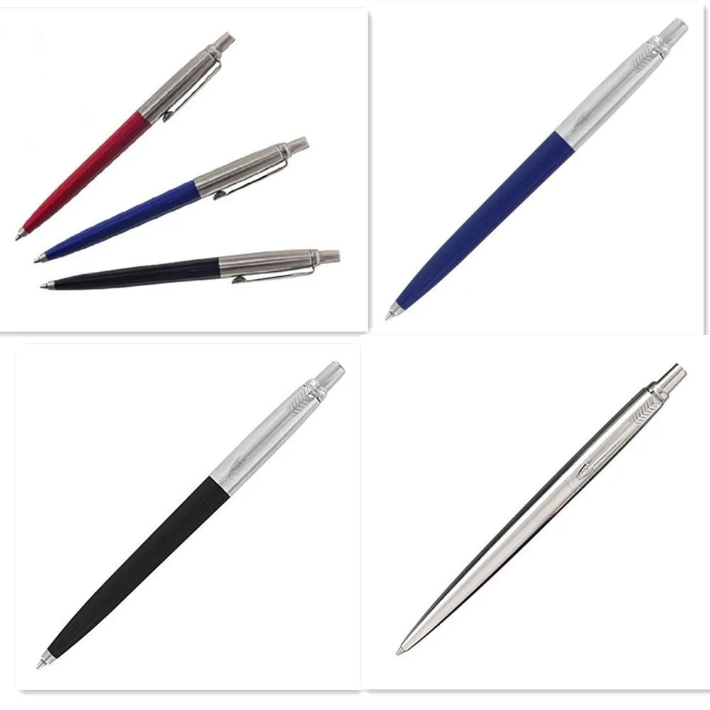 Высококачественная Шариковая ручка Parker jotter металлическая