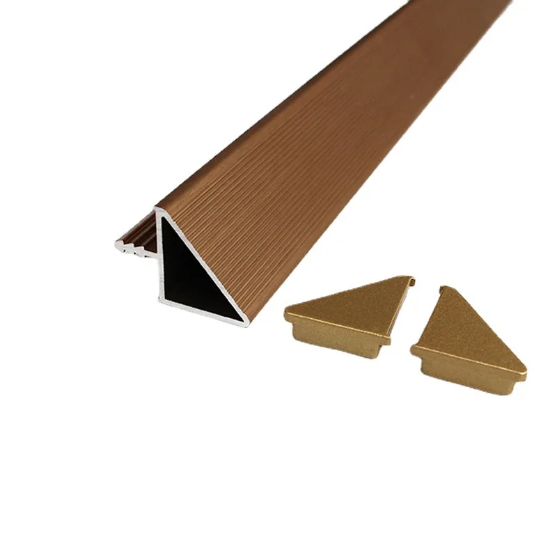 Closet Body Recessed Door Handle Triangular Beveled Edge Cardboard Handle