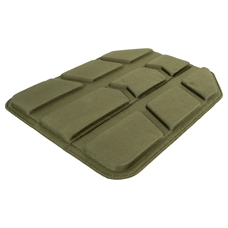 Removable Tactical Vest Back Pads Green Ventilation Panel for Plate Carrier