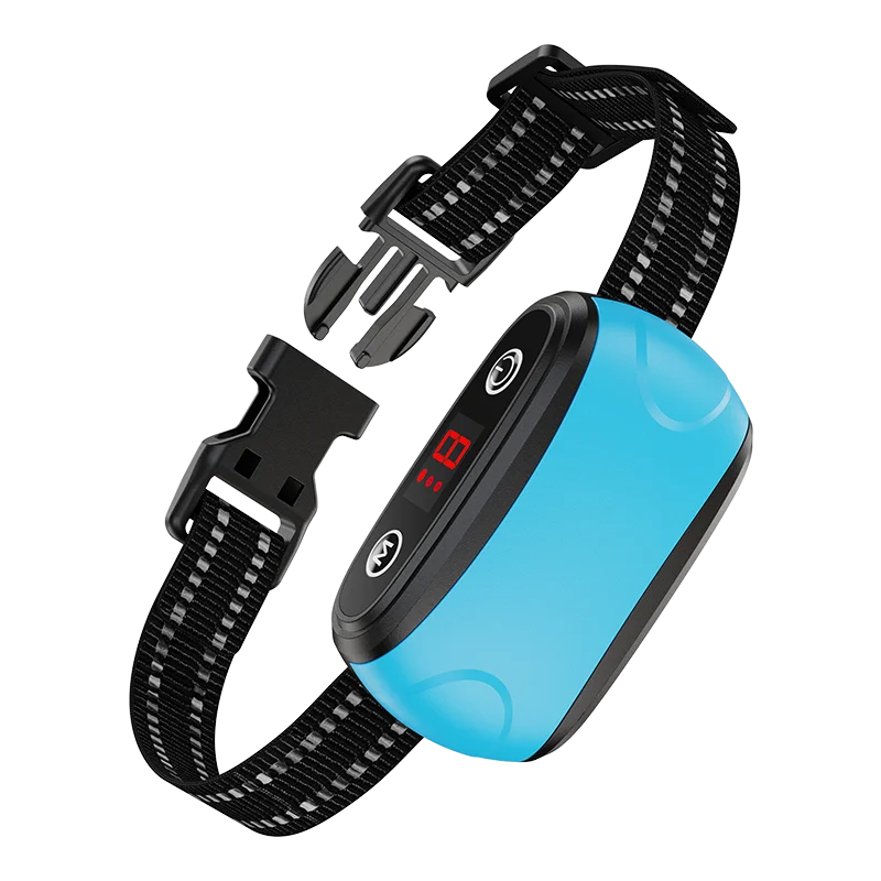 Best Intelligent Bark Control Battery Vibration Automatic No Bark Collar S/G Sensitivity Pet Training Products Barking Collar