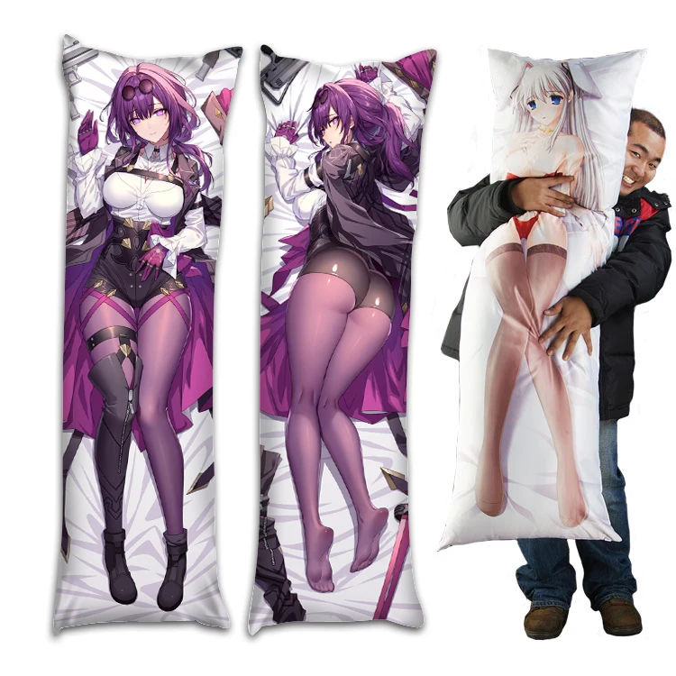 Honkai star rail kafka сексуальный облегающее тело наволочка длинный Otaku dakimakura