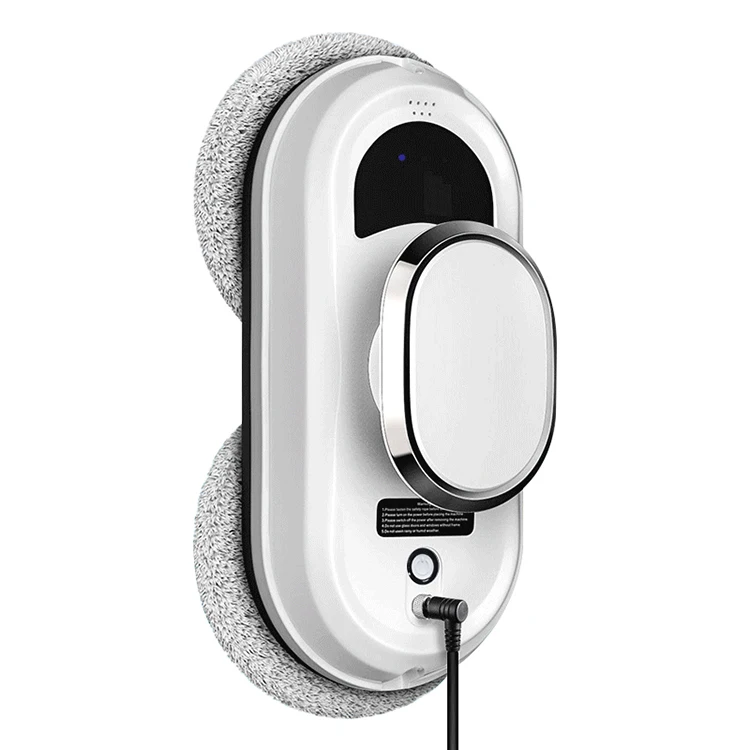 Hot Selling W11 Electric Glass Cleaning Robots Window Cleaner 65 dB Low Noise Circular Window Vacuum Cleaner