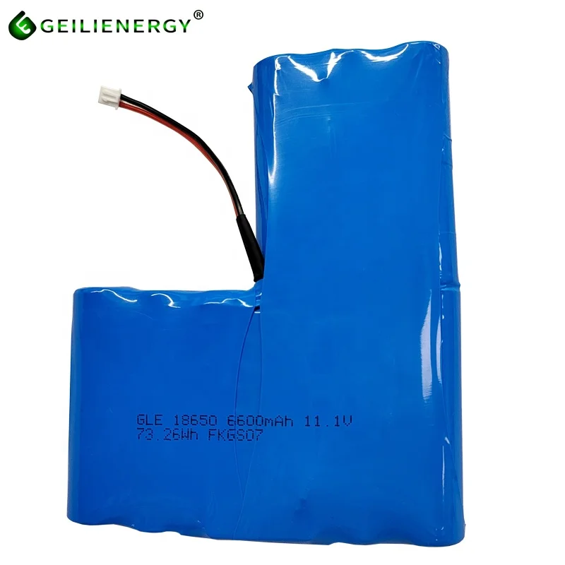 li ion battery pack  18650 6600mah 3.7V 7.4V 11.1V 14.8v 22.2V lithium ion batteries