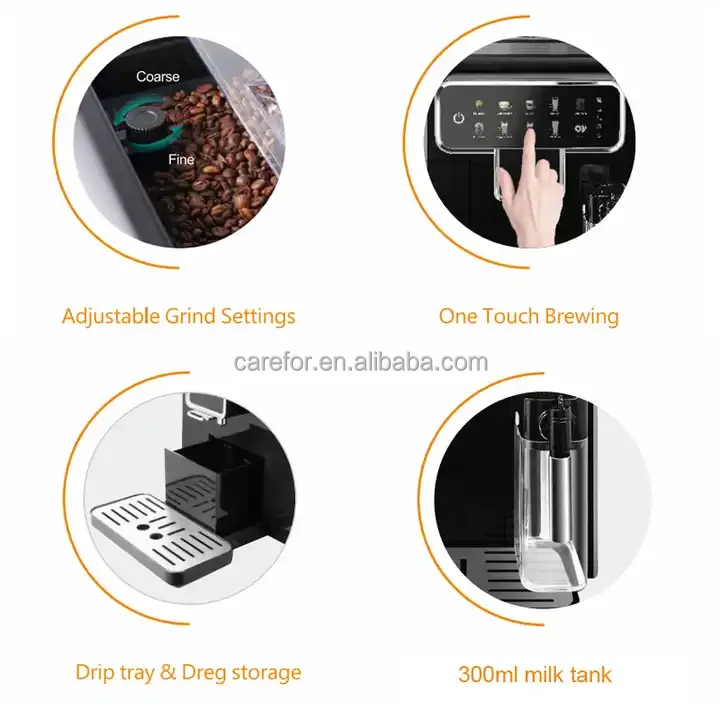 Fast delivery coffee automatic machine express coffee machine automatic coffee machine with milk