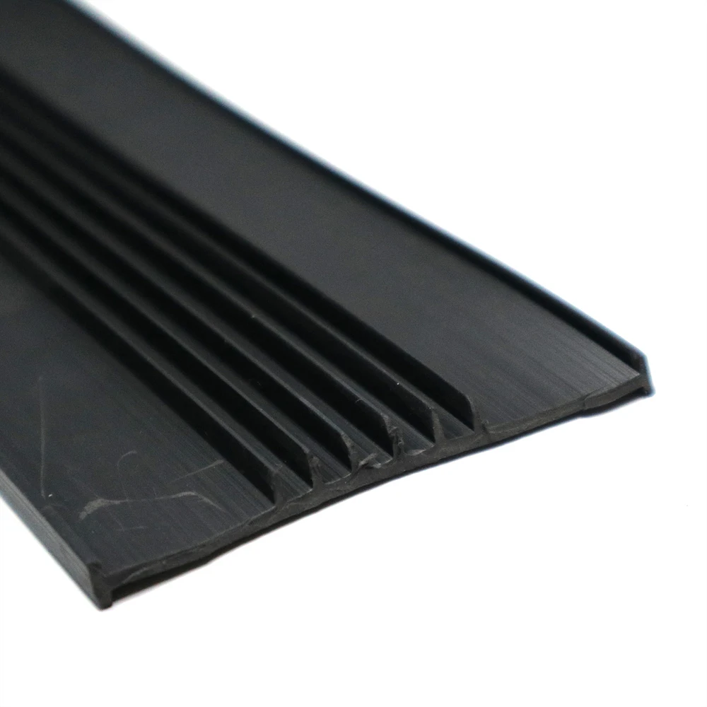 Top quality roll up gate roller shutter accessories bottom bar ABS Rubber Wear Strip