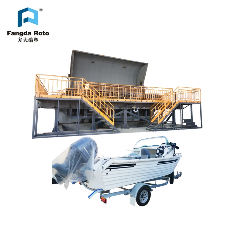 Fangda Roto Plastic Water Tank Rotate Machine Kayak Rotomolding Machine