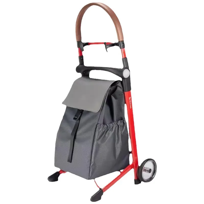 Foldable Shopping Trolley Dolly Cart With Rolling Wheels Removable Bag Personal Handtruck Carrito de Compras con Ruedas