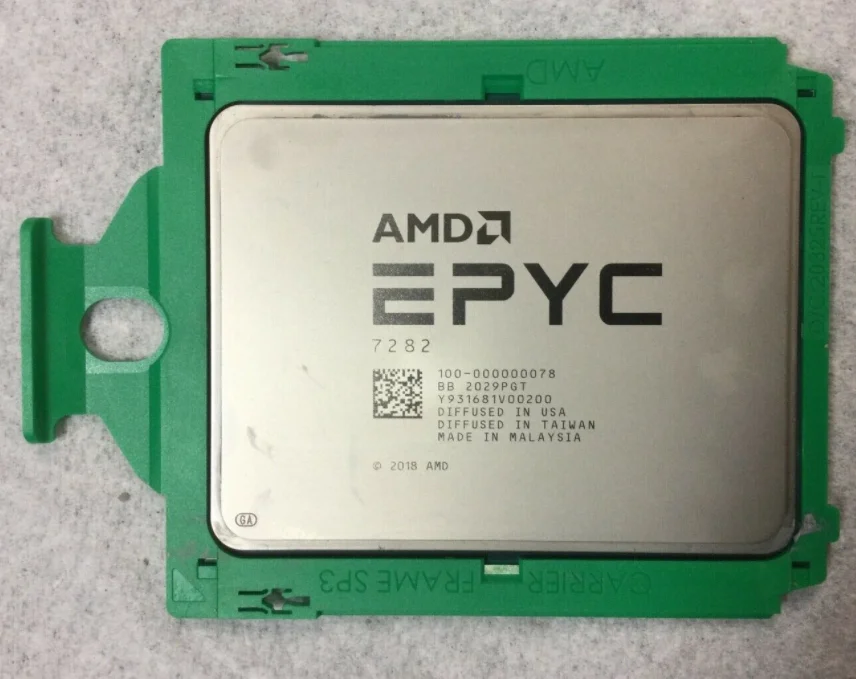 EPYC 7282 100-000000078 2.8GHz Socket SP3 LGA 4094 16 Core Rome CPU