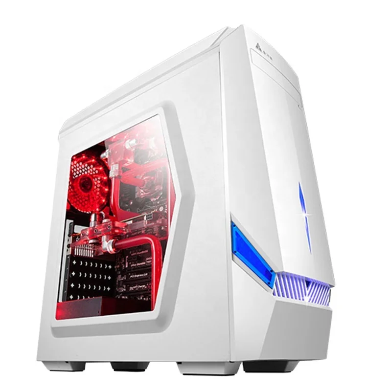 System unit Quite Core i9 processor 16GB RAM GTX 1660 6GB GPU computer gamer cabinet gaming 24 inch monitor set full desktop pc