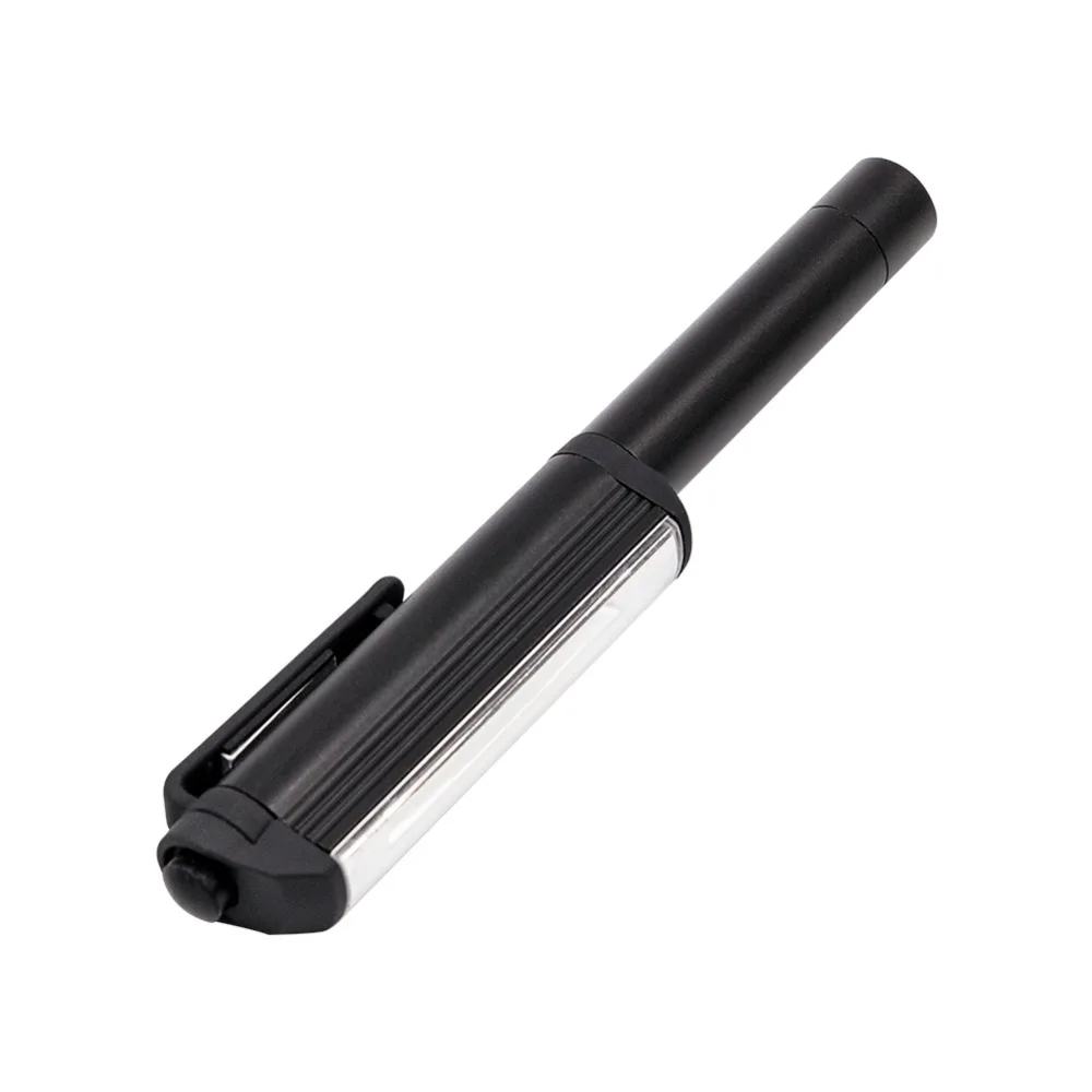 Professional Aluminum AAA Batteries Work Light Best Penlight with Magnet Torch Mini COB LED Flashlight