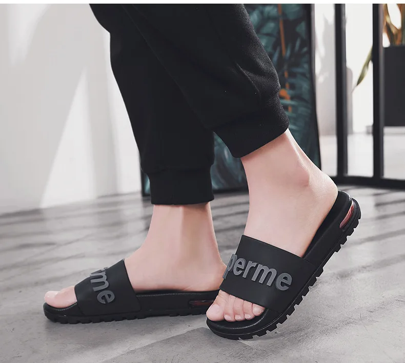 Hot Style Lady Women Girl Bedroom Family Holiday Flat Plain Blank Slide 3d cushion rubber Slippers