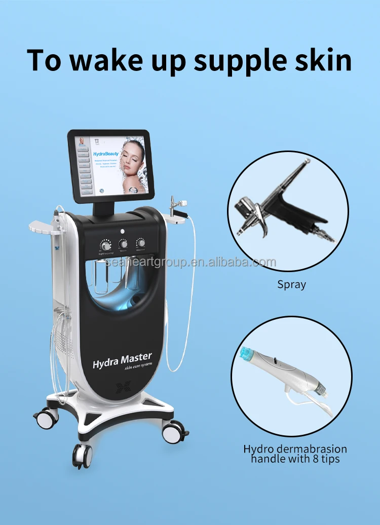HydraMaster excellent results strong hydra skin facial 10 in 1 machine