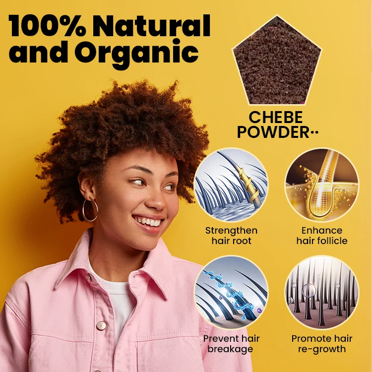 Private Label Hair Spa Smoothing Vitamins Chebe Powder Hair Growth Chebe Hair Cream