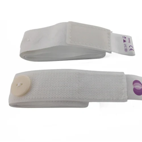 Custom Size Sewing Band Elastic Adjustable Knitted Button Hole Elastic Band For Medical Use