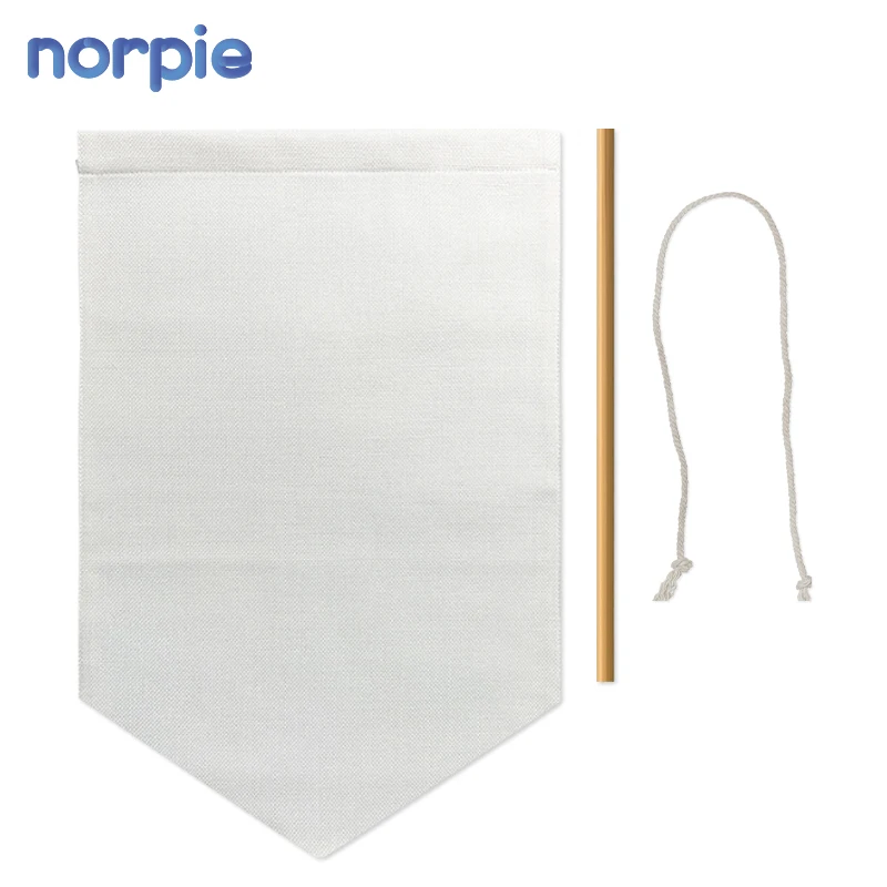 Custom wall display pennant banner kids room Canvas Wall Banner Sublimation canvas Wall Banner Flag